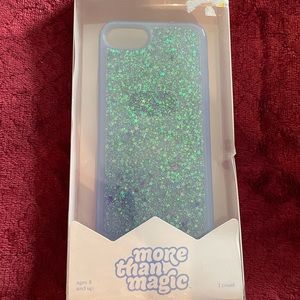 iPhone 6, 6s, 7, 8 purple star sparkle phone case